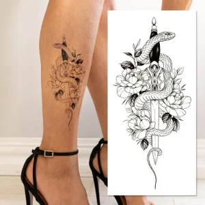 Waterproof Temporary Tattoo Non Toxic Body Art Sticker Removable Skin Decoration Party Festival Daily Fashion Beauty Accessory