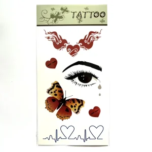 Waterproof Temporary Tattoo Stickers 3D Body Art Fake Tattoo Sticker