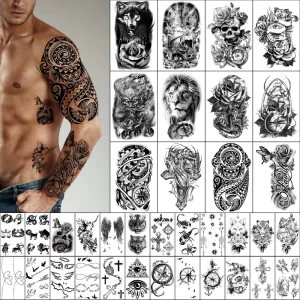 Waterproof Temporary Tattoos for Kids and Adults Tattoo Stickers for Women and Men