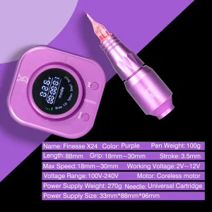Wenshen Customzition YD Finesse X24 PMU Microblading Tattoo Machine for Eyebrow Lip Eyeliner