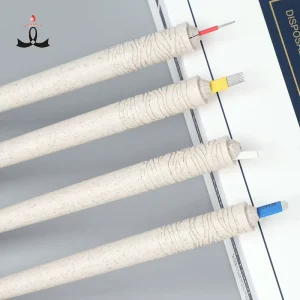 Wenshen FACE DEEP Non slip Handle Biodegradable Permanent Makeup Tool Disposable Microblading Pen