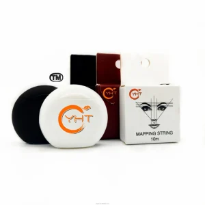 White Black Eyebrow Measuring Tool Brow Microblading Thread Pre Ink Thin Eyebrow Mapping String