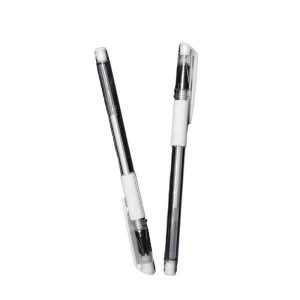 White Pink Gel Markers Pencil for PMU Skin Marker Hand Drawn Pen for Microblading Eyebrow Mapping Permanent Makeup Face Plastic