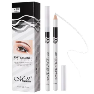 White Soft Eyeliner Pencil Long Lasting Waterproof Ingredient for Private Label Accessory Permanent Makeup