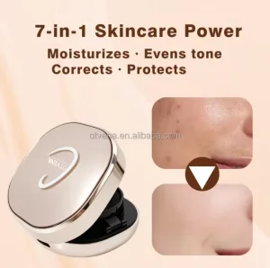 Whitening Oil Control Matte Waterproof Cushion Foundation 12H Long Last Non Cakey Full Coverage Acne Prone Skin Fit