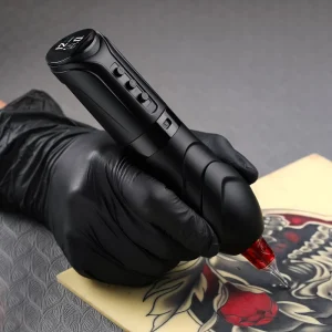 Wireless 3.5mm Stroke Adjustable 2.4-4.2mm Rotary Tattoo Machine Pen Gun 5-7 Hours Working Time Rechargeable Battery Tattoo