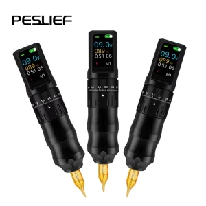 Wireless Adjustable Stroke Tattoo Pen for Eyebrow Tattoo Makeup