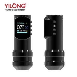 Wireless Battery Big Colorful Screen Tattoo Pen Machine Rotary 1pcs Battery Tattoo Machine