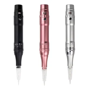 Wireless Cordless Digital Tattoo Rotary Machine for Microblading Shading Eyebrow Eyeliner Lip Permanent Makeup Machine Pen Tools