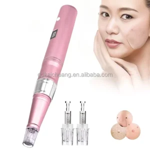 Wireless Derma Microneedling Machine Professional Electric Pen for Eyebrow Tattoo Micro Needling and Permanent Makeup