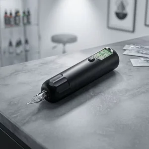 Wireless Disposable Tattoo Machine Pen Professional Brushless Motor 4.0mm Stroke Length Dual Lithium Batteries Silent Rotary