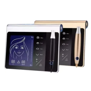 Wireless Electric Eyebrow Tattoo Machine Pen Permanent Makeup Beauty Tool No Vibration 15000 45000rpm Needles