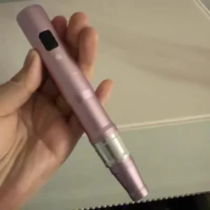 Wireless Electric Microneedling Pen Portable Micro Needling Machine for First Aid Supplies Tattoo and Permanent Makeup Use