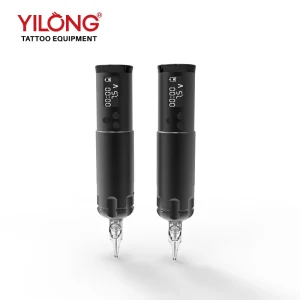 Wireless Electric Permanent Stainless Steel Professional Battery Tattoo Makeup Pen Full Complete Set Yilong Model 1100766 2