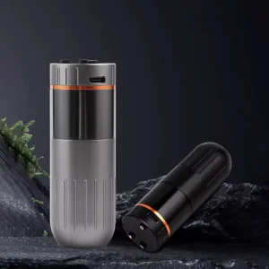 Wireless Electric Stainless Steel Tattoo Machine PMU Pen for Permanent Makeup Brows Lip Blushing Body Art