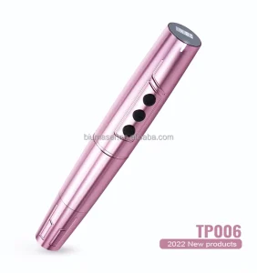 Wireless Electric Tattoo Machine Pen Permanent Makeup Handpiece with Battery Replaceable Hairstroke Microblading Machine