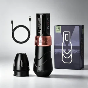 Wireless Electric Tattoo Pen Machine 2000mAh Battery Brushless Digital Permanent Makeup Tattoo Machine Kits