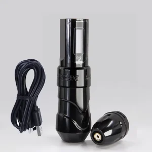 Wireless High Capacity Battery Rotary Tattoo Pen Machine Cartridge Needles Permanent Tattoo Artist Tool 4mm Stroke 10000 RPM