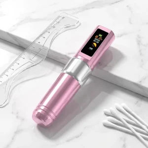 Wireless Machine with Lithium Battery for Permanent Makeup Eyebrow Lip OLED Display Disposable Tattoo Pen