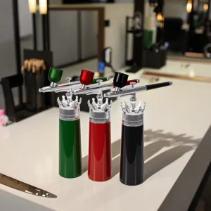 Wireless Nail Art Airbrush Gun USB Air Brush Compressor Kit Beauty Salon Machine for Barber Tattoos Cake Coloring Model Painting