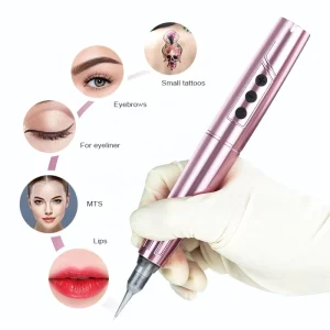 Wireless PMU Machine Cordless Rechargeable Rotary Tattoo Machine Microblading Pen Eyebrow Lip Permanent Makeup Machine