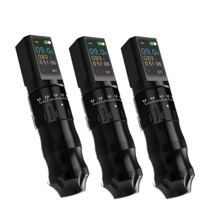 Wireless PMU Tattoo Machine Pen Adjustable Stroke 2.7-4.5mm Tattoo Guns Permanent Makeup Tattoo Pen