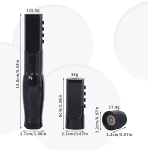 Wireless Pen Machine for Eyebrows Eyeliner Lips Professional Permanent Makeup Rotary Tattoo Adjustable Stroke Disposable OEM