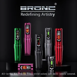 Wireless Pen Tattoo Machines Adjustable Tattoo Guns Permanent Makeup for SMP and Tattoo