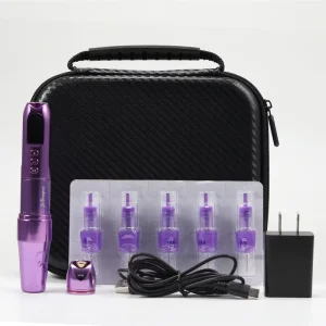 Wireless Permanent Makeup Machine Digital Rotary PMU Tattoo Pen with Adjustable Stroke for Nano Brows