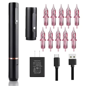 Wireless Permanent Makeup Machine Permanent Makeup Microblading Eyebrow Tattoo Machine Pen Kit