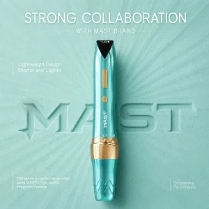 Wireless Permanent Makeup Machine Professional Rotary PMU Tattoo Machine Mast P60 Tattoo Pen Blue