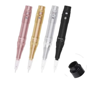 Wireless Permanent Makeup Machine Tattoo Pen Cordless Eyebrow Tattoo Machine Rechargeable Tattoo Gun for Ombre Powder Brows