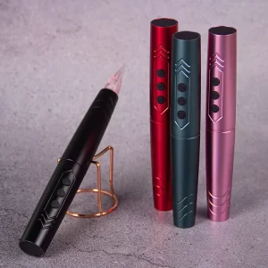 Wireless Permanent Makeup PMU Machine Microshading Supplies with 2 Batteries for Lip Eyebrow Tattoo Ombre Powder Brows