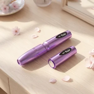 Wireless Permanent Makeup Pen Dual Batteries Lightweight Aircraft Aluminum 2.1mm Stroke Length