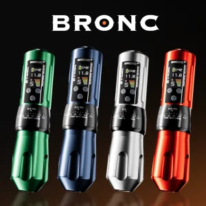 Wireless Permanent Tattoo Machine 2.6-4.0mm Adjustable Stroke 2000mAh Battery Stainless Steel