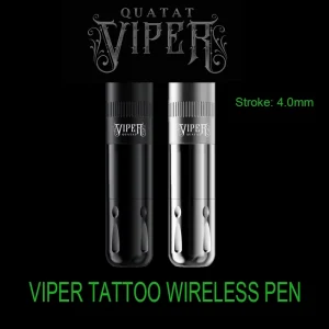 Wireless Permanent Tattoo Machine Cartridge Needles Low Noise 4.0mm Rotary Tattoo Gun Coreless Motor 10000 RPM 2000mAh