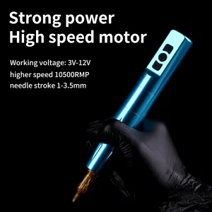 Wireless Professional Permanent Makeup Machine Pen for Eyebrow Tattooing Lip Tattooing