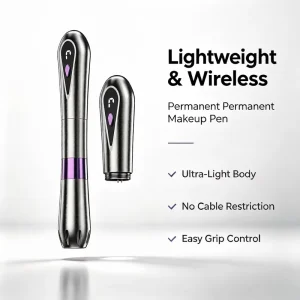 Wireless Rechargeable PMU Permanent Makeup Machine Pen Micropigmentation Tattoo Equipment for Eyebrow Eyeliner Lip Blush