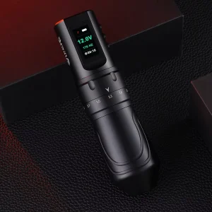 Wireless Rotary Tattoo Machine Pen Adjustable Stroke 2.2mm to 4.2mm