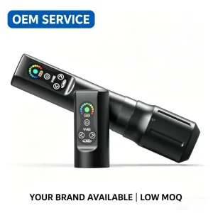 Wireless Rotary Tattoo Pen 3.5mm Stroke for Professional Permanent Makeup & Body Art