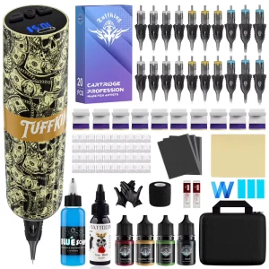 Wireless Rotary Tattoo Pen Kit All in One Permanent Makeup Set for Eyebrow Lip Eyeliner OEM Available