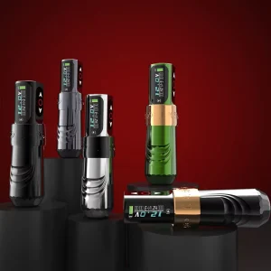 Wireless Rotary Tattoo Pen Pro Machine Battery Professional Permanent Pen Tattoo Gun Pen Display Pmu Tattoo Making Machine