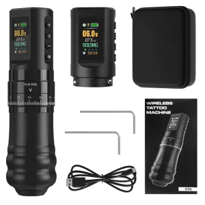 Professional Wireless Rotary Tattoo Pen Motor Wireless Tattoo Machine Rotating Tattoo Gun