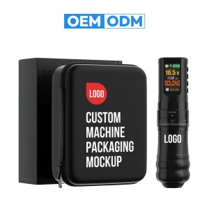Wireless Rotary Tattoo Pen with Adjustable Stroke for Permanent Makeup Body Art
