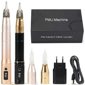 Wireless Rotate Tattoo Machine Kit PMU Pen Professional Multifunction Permanent Makeup Microblading Eyebrows Lips Supplies Tools