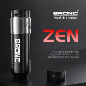 Wireless Short Rechargeable Pen Permanent Makeup High Capacity Battery Digital With 2PCS Battery
