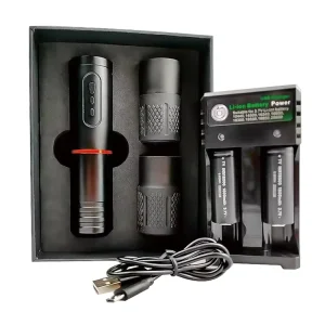 Wireless Tattoo Gun Pen Machine with Coreless Motor and Battery Permanent Makeup Cartridges Wireless Tattoo Machine