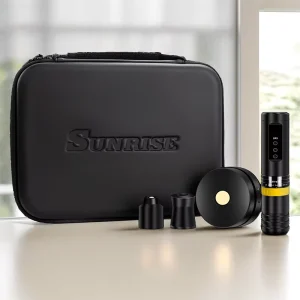 Wireless Tattoo Gun Set with Adjustable Stroke for Permanent Use