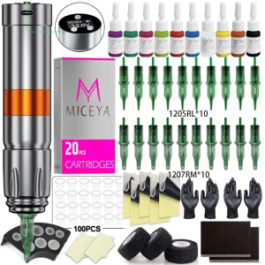 Wireless Tattoo Kits Beginners Professional Tattoo Kit Tattoo Equipment and Supplies Starter Complete Price