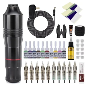 Wireless Tattoo Kits Beginners Tattoo Set Machine a Tatouer Professionnelle for Body Art Tattoo Kits Set